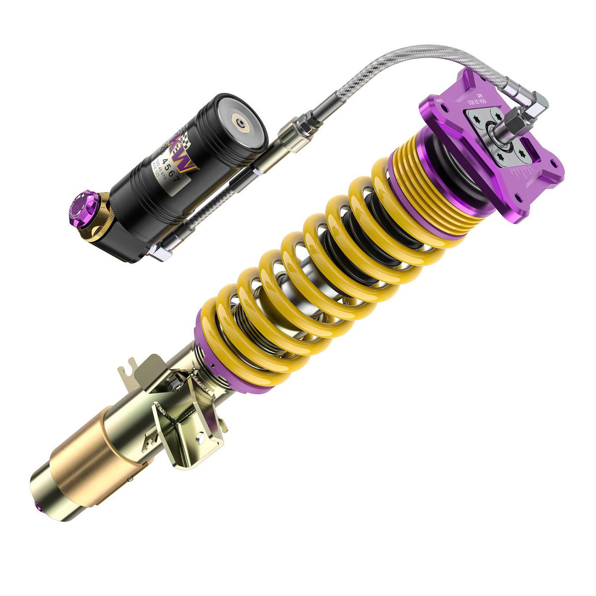 Suspensie Reglabila Coilover KW Clubsport V4 (cu rulment) - BMW 3 si altele (397202CL)
