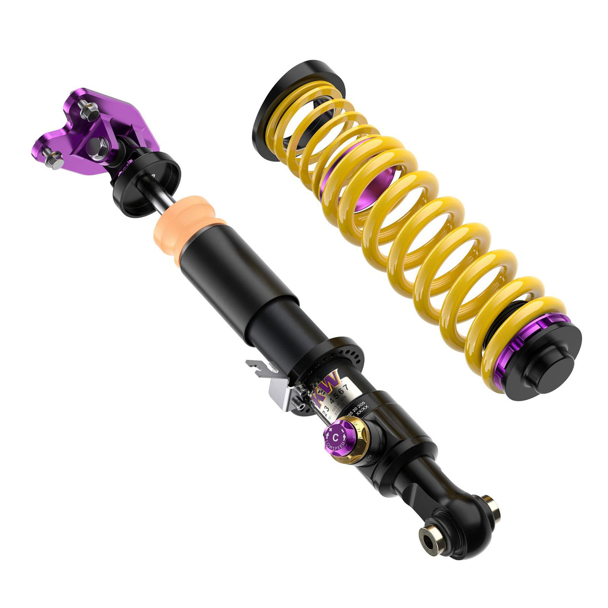 Suspensie Reglabila Coilover KW Clubsport V4 (cu rulment) - BMW 3 si altele (397202CL)