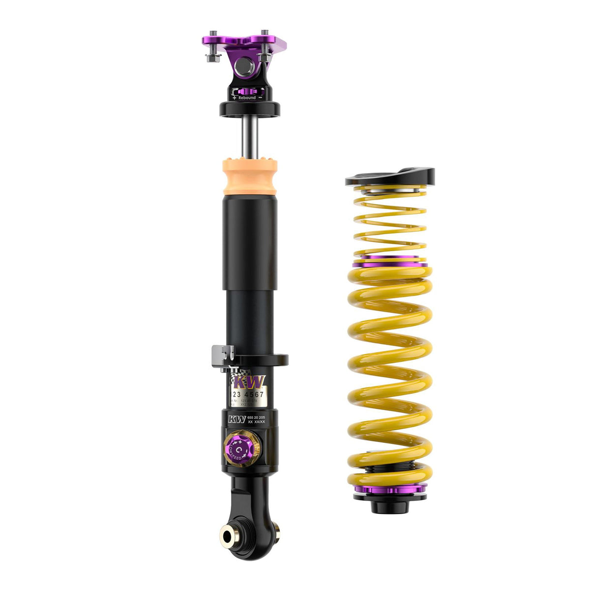 Suspensie Reglabila Coilover KW Clubsport V4 (cu rulment) - BMW 3 si altele (397202CL)