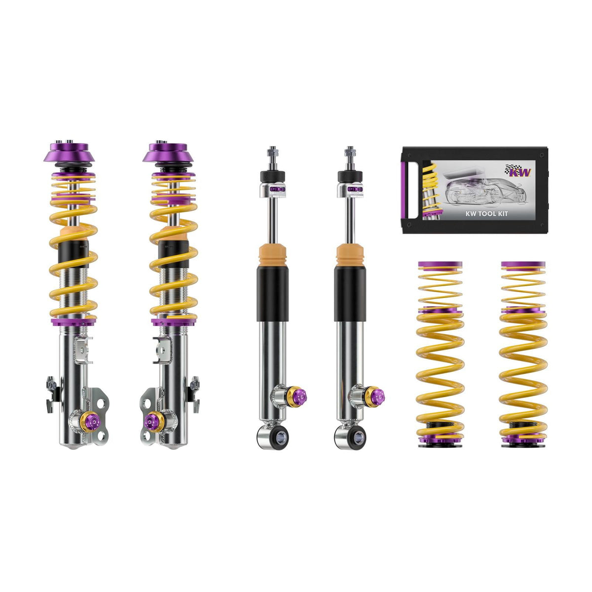 Suspensie Reglabila Coilover KW Clubsport V4 (cu rulment) Toyota GR Yaris M 39756223