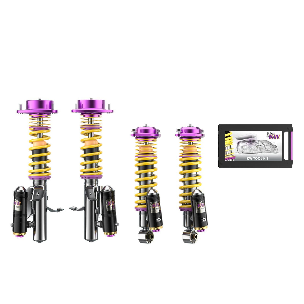 Suspensie Reglabila Coilover KW Clubsport V4 (cu rulment) Subaru BRZ ZC 39758204