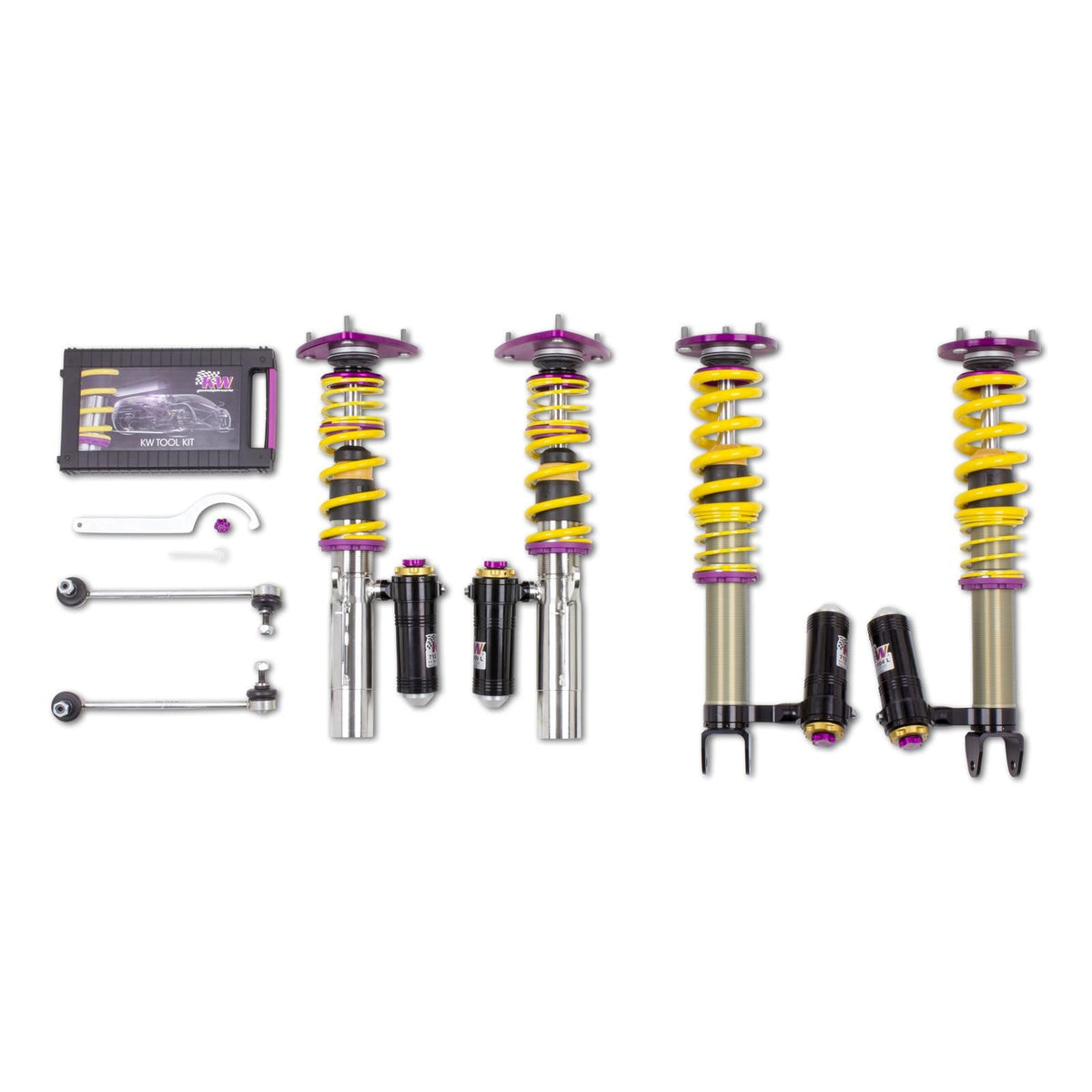 Suspensie Reglabila Coilover KW Clubsport V4 (cu rulment) Porsche 911 964 39771223