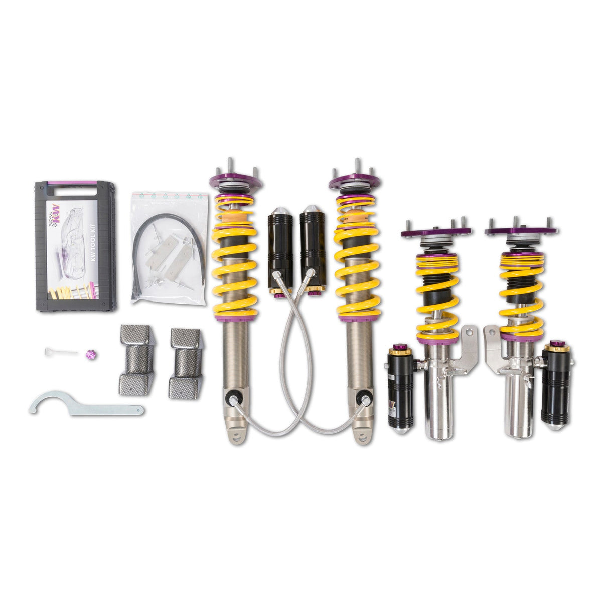 Suspensie Reglabila Coilover KW Clubsport V4 (cu rulment) Porsche 911 964 39771246