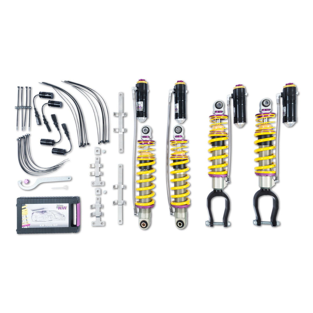 Suspensie Reglabila Coilover KW V4 Audi R8 (4S) 3A7100AN