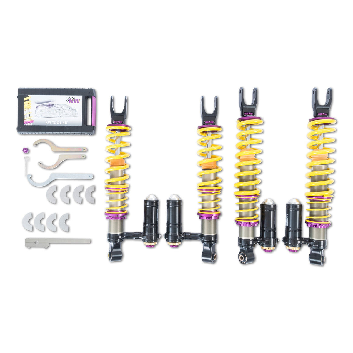 Suspensie Reglabila Coilover KW V4 Lamborghini Aventador (834) 3A711007