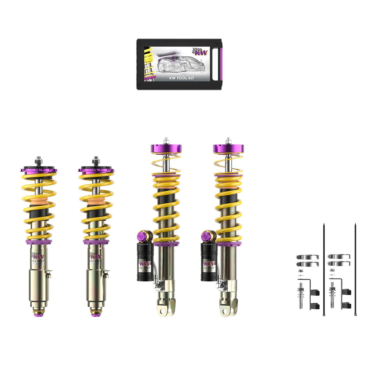 Suspensie Reglabila Coilover KW V4 Porsche 911 964 3A771087