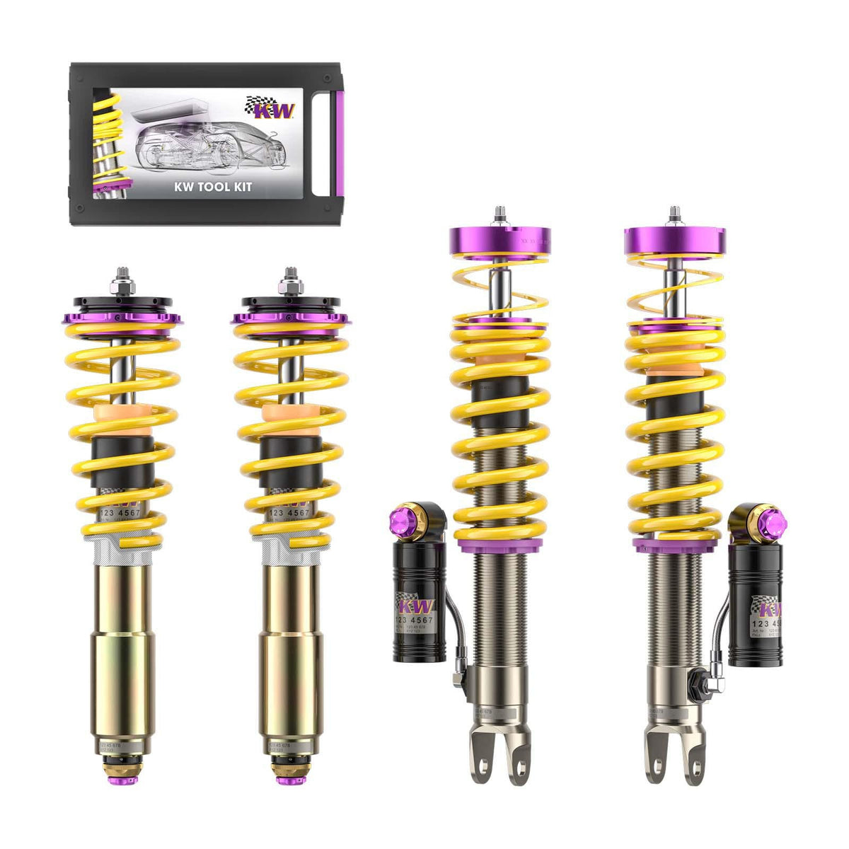 Suspensie Reglabila Coilover KW V4 Porsche 911 964 3A771090