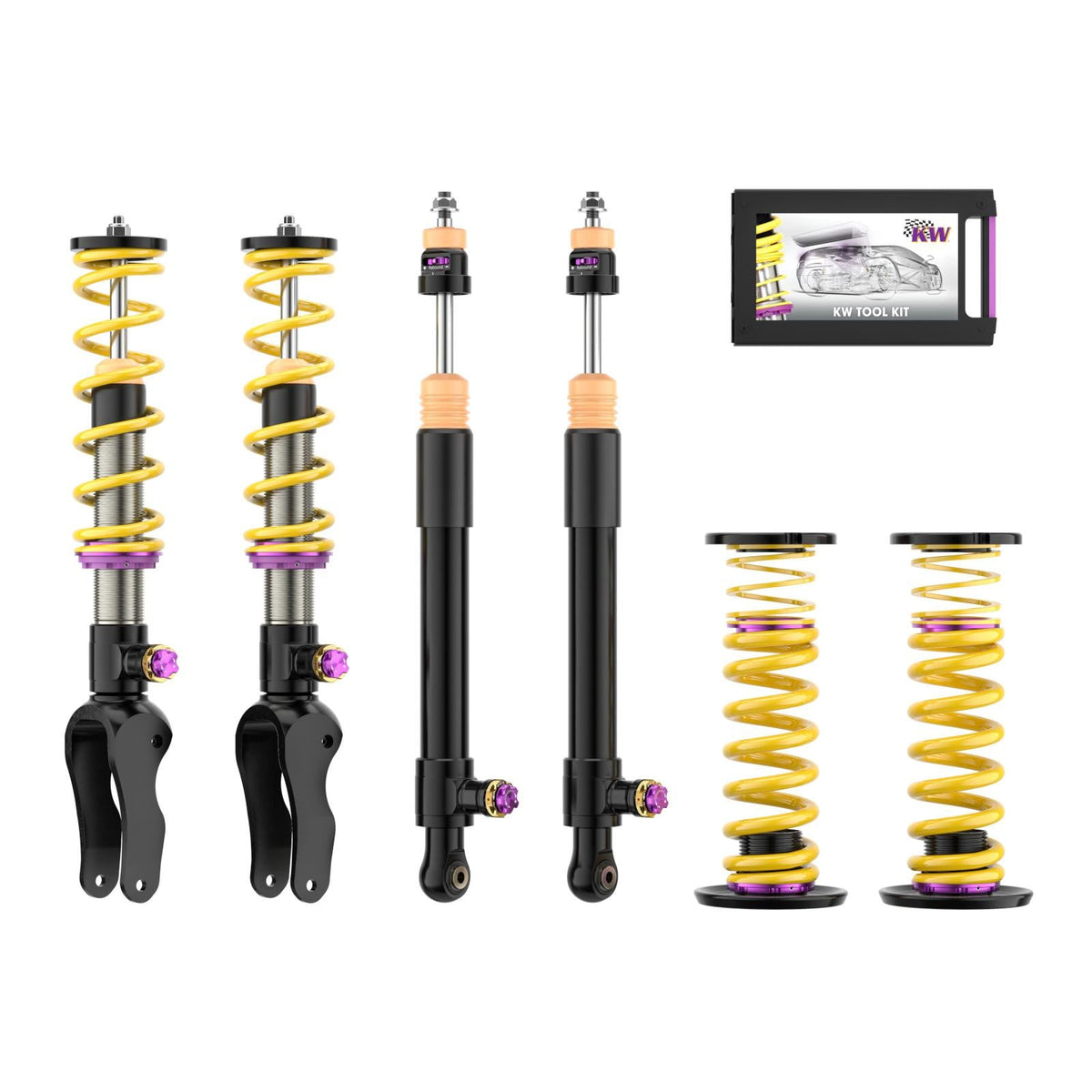 Suspensie Reglabila Coilover KW V4 Porsche Taycan (Y1A) 3A771095