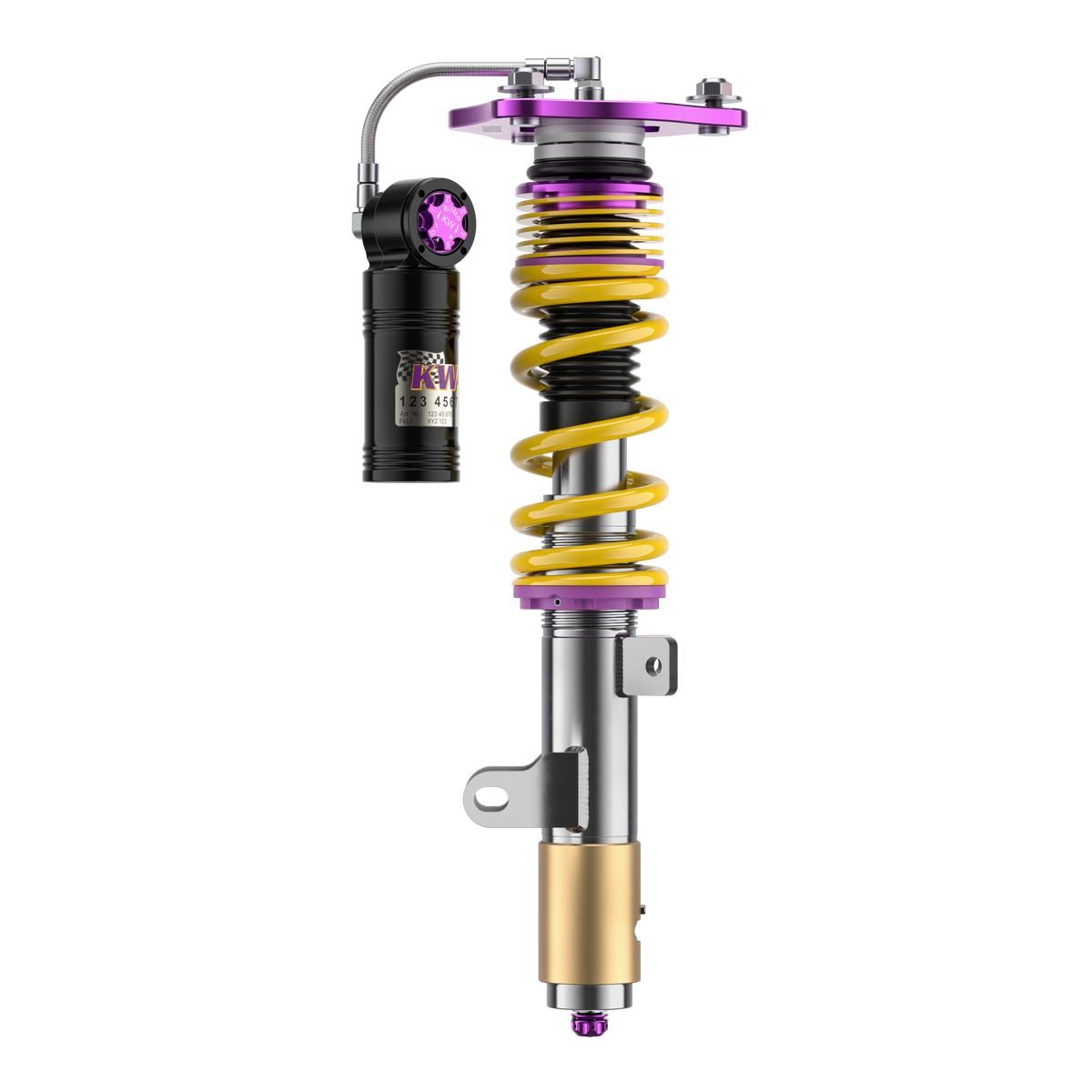 Suspensie Reglabila Coilover KW Clubsport V3 (cu rulment) Subaru Impreza G3 35245816, amortizor fata