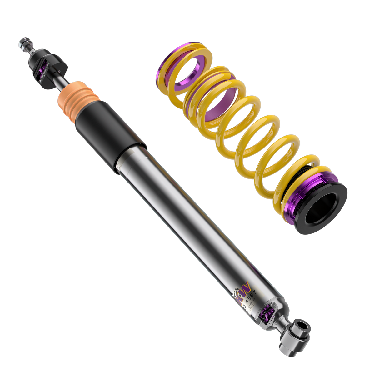 Suspensie Reglabila Coilover KW Clubsport V3 (cu rulment) Volkswagen GOLF III 1H1 35280804, amortizor spate