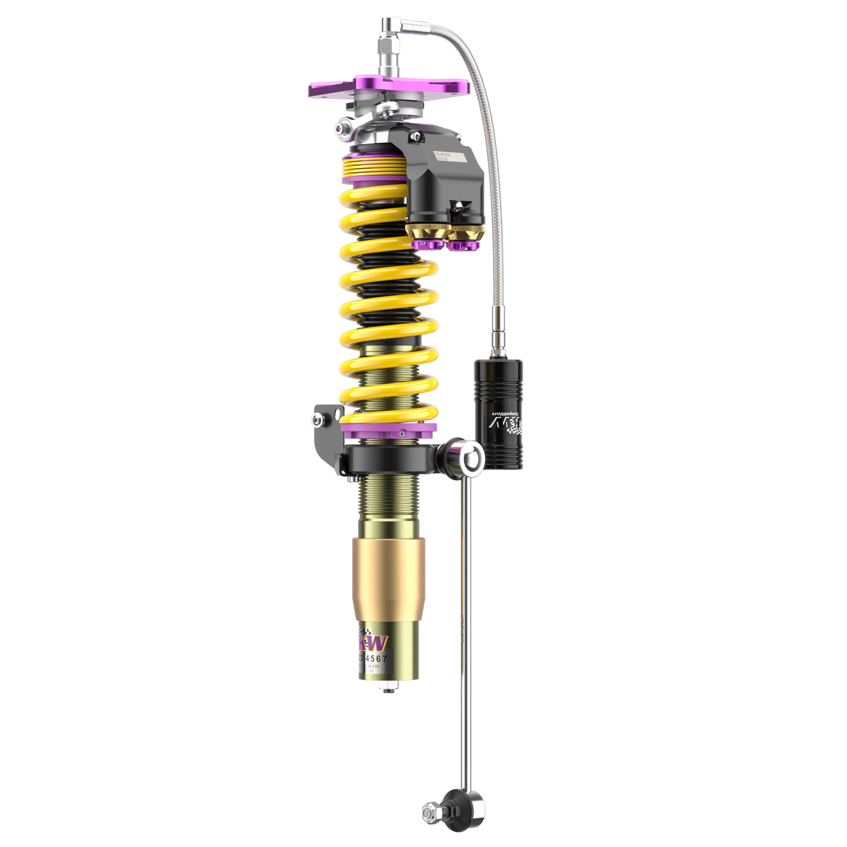 Suspensie Reglabila Coilover KW Clubsport V5 (cu rulment) BMW M3 CS (G80) 30901200GS, amortizor fata
