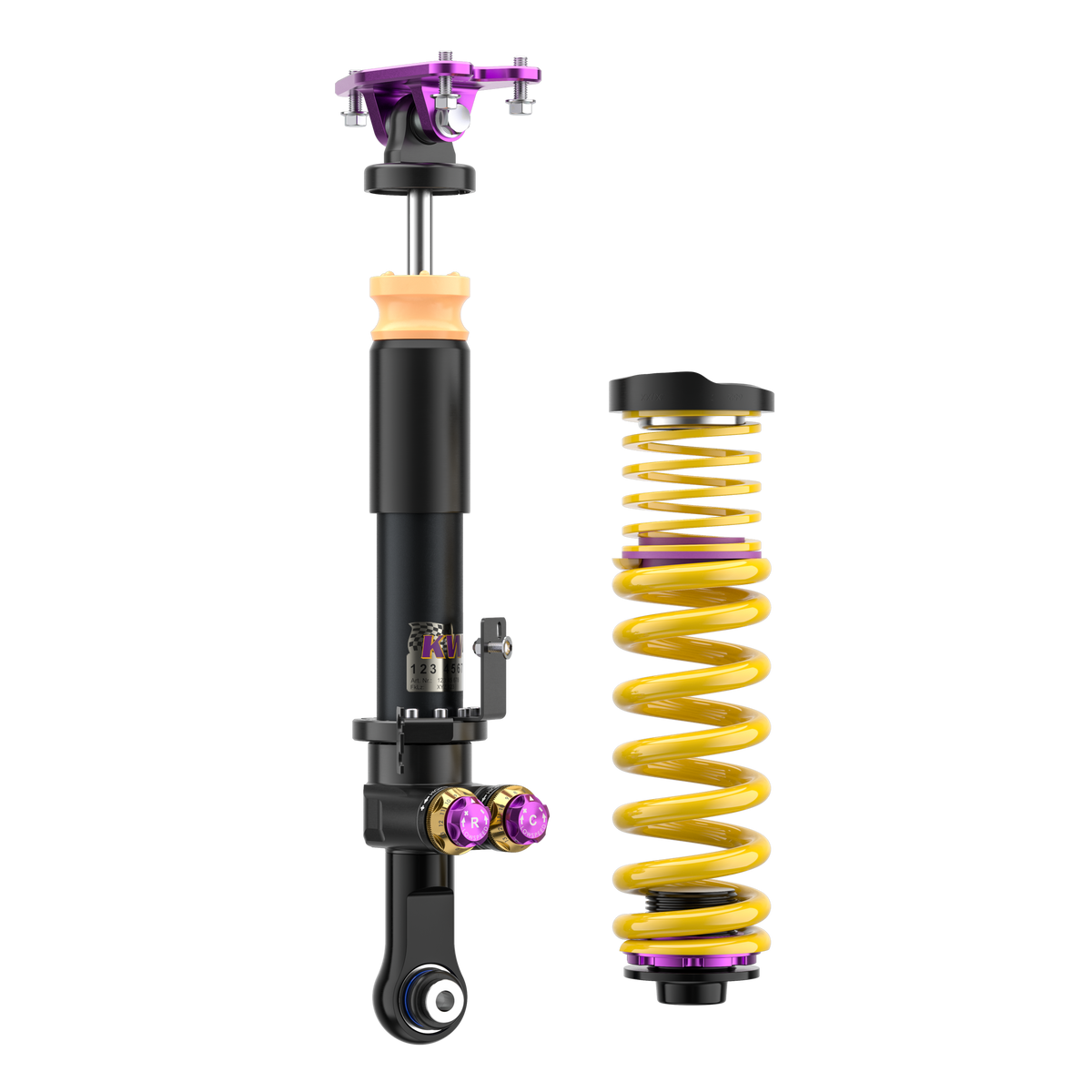Suspensie Reglabila Coilover KW Clubsport V5 (cu rulment) Mercedes-Benz AMG GT R (197) 309012500C, amortizor spate