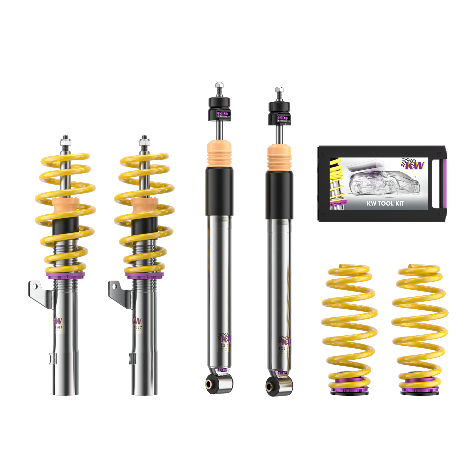 Coilover DDC KW DDC Plug & Play Volkswagen Touran II (1T) - 39080054