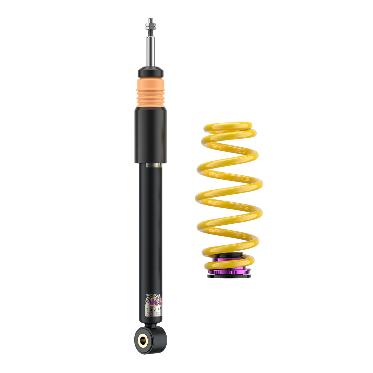 Suspensie Confort Reglabila Coilover KW V2 Comfort Seat Ibiza 6J 180800AD, amortizor spate