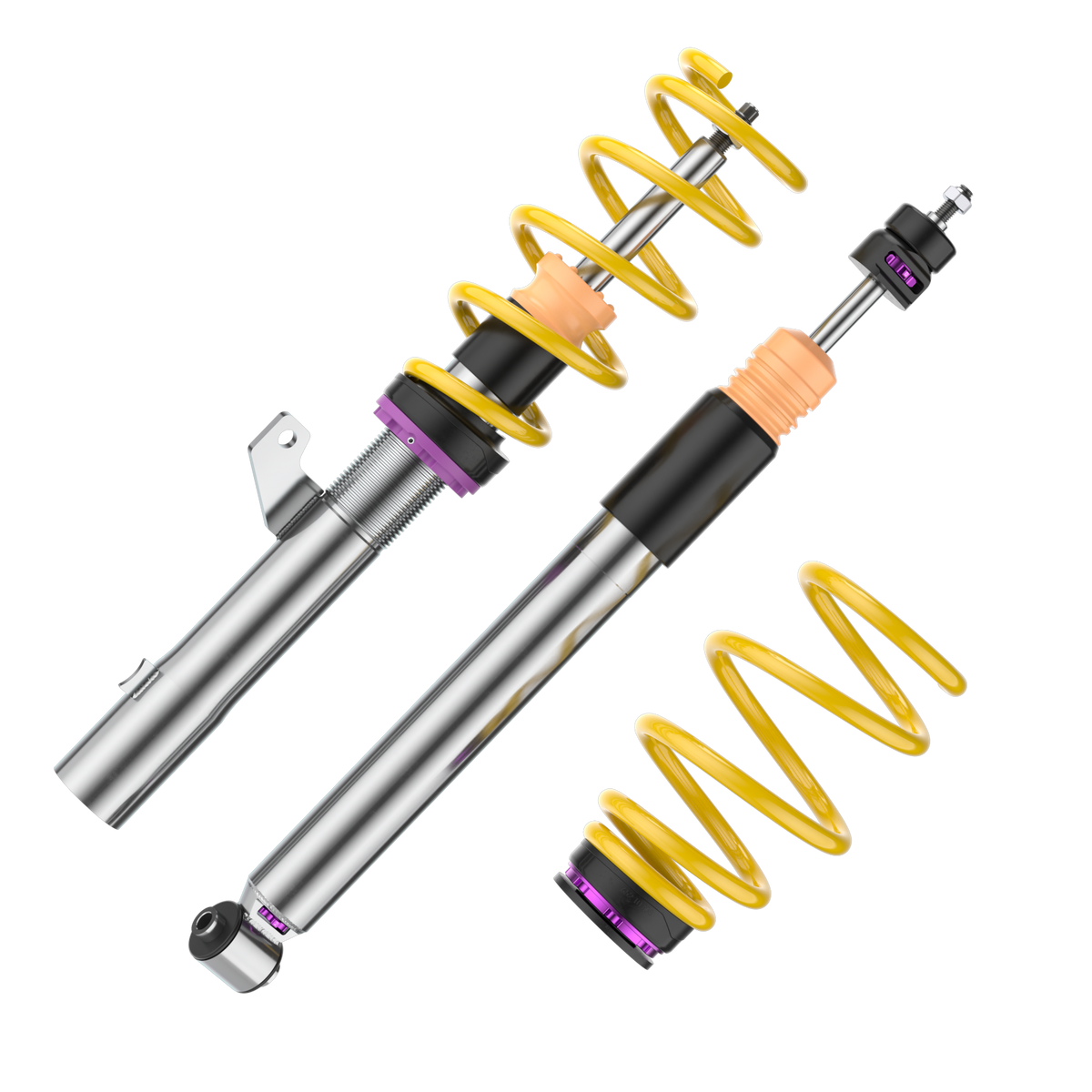Suspensie cu Nivelare Coilover KW V3 Leveling Volkswagen GOLF VII 5G1 352088000N-B, componentele kitului