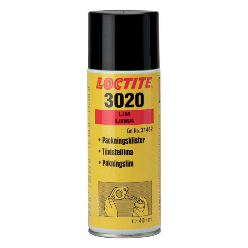 Loctite 3020 Spray Adeziv Fixare Garnituri, 400 ml
