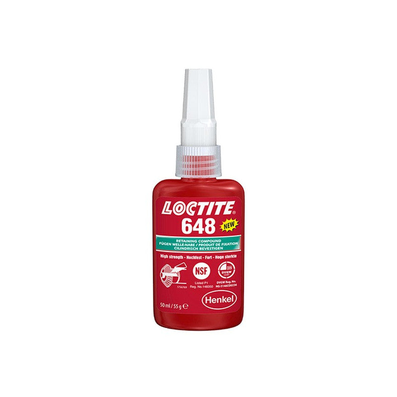 Loctite 648 Fixare Rulmenti si Bucse, 5 ml