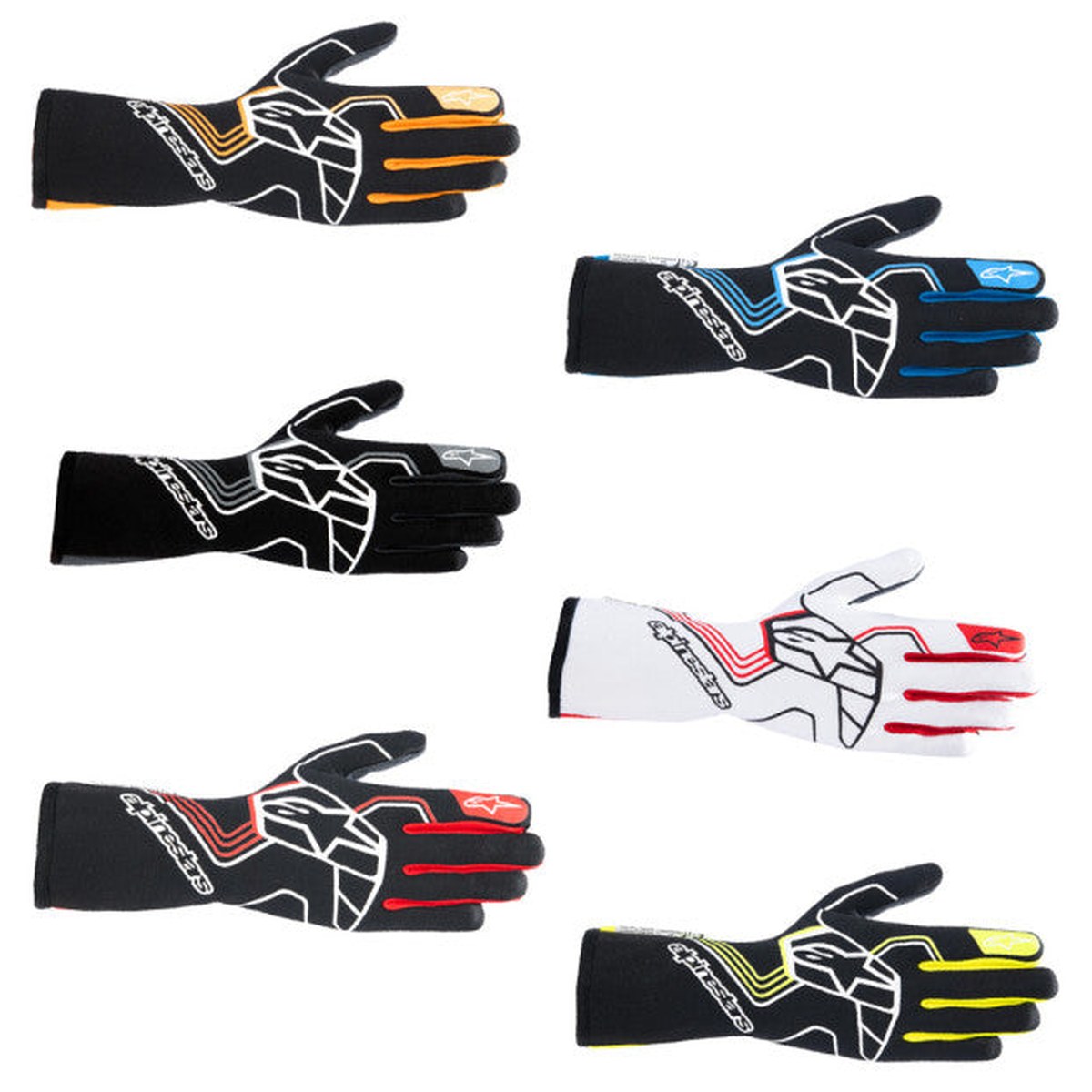 Manusi ALPINESTARS TECH-1 RACE V4 FIA/SFI