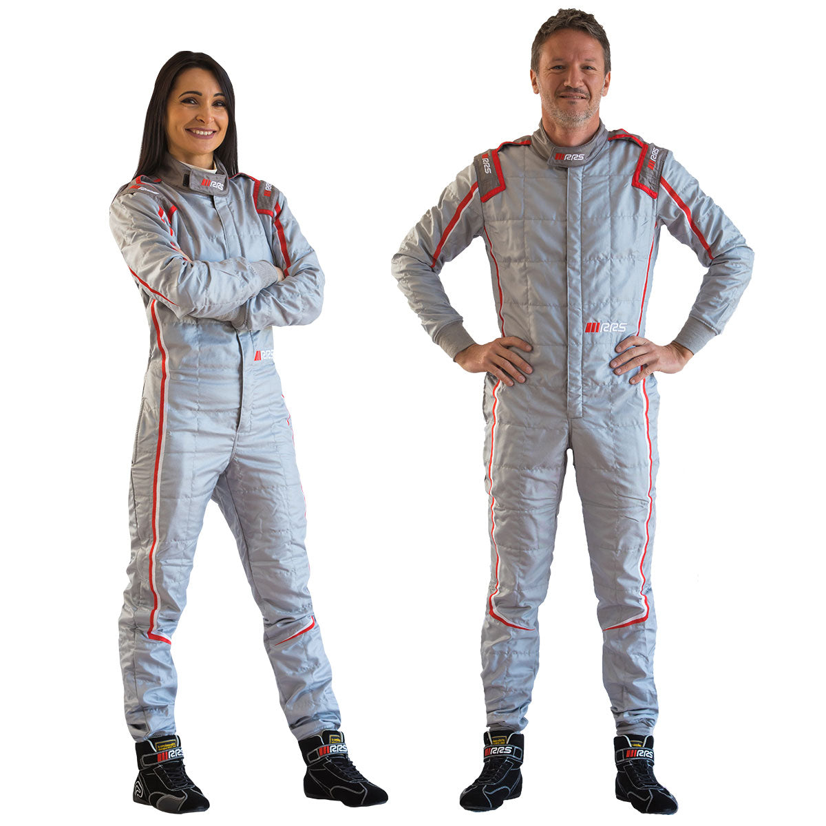 Combinezon FIA RRS RACE SUIT EVO MONTE CARLO GRAY / RED