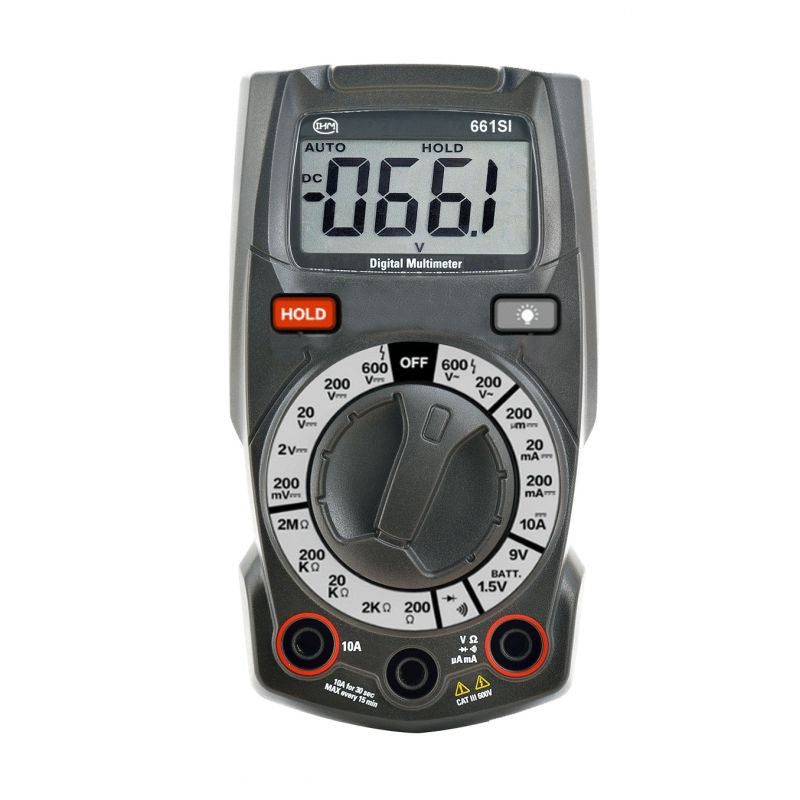Multimetru Digital Compact IHM 0661SI - 600 V, 10 A