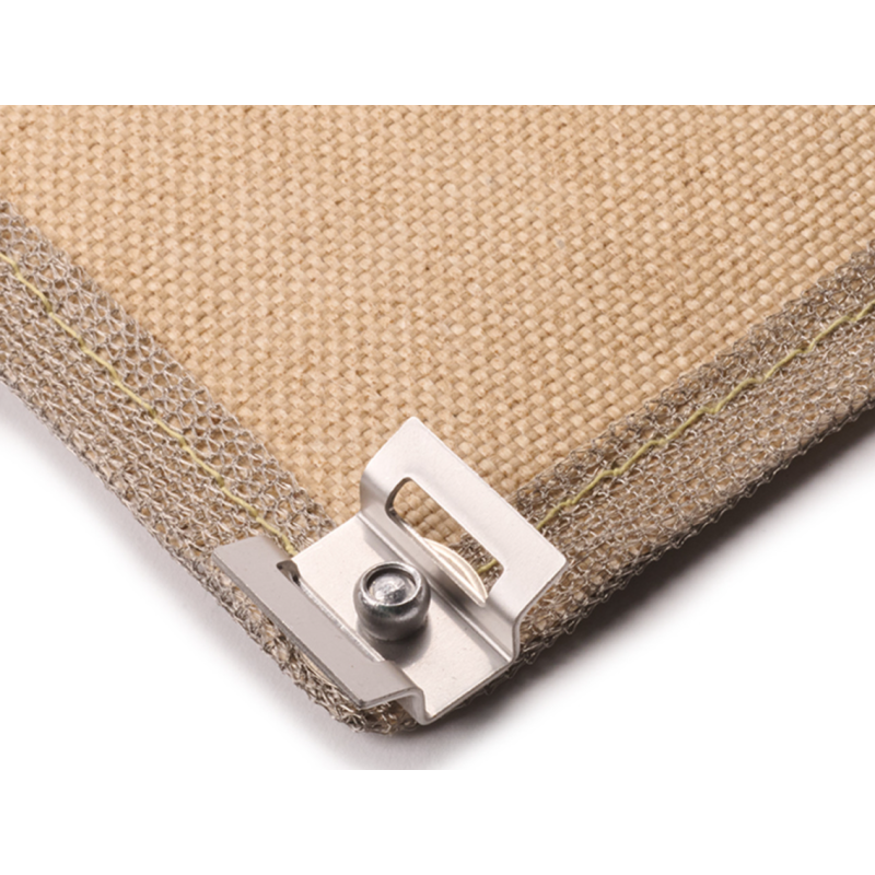 Protectie Termica Inox Cool It cu Coliere, latime 150mm