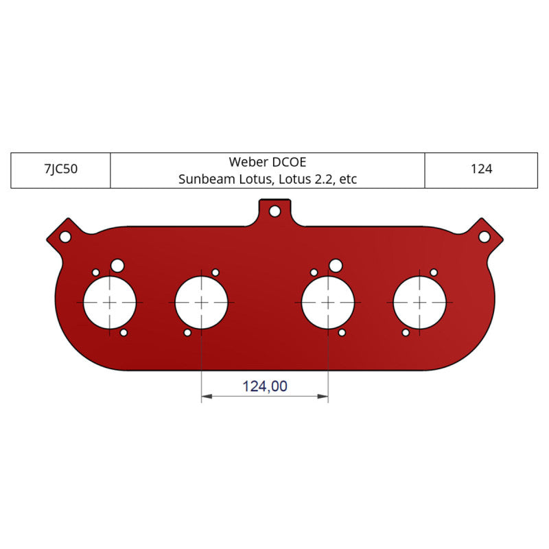 Placa suport filtru ITG JC50