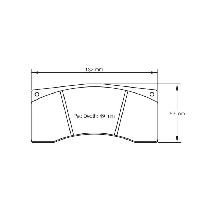 Placute Frana Pagid RST1/RST5 Circuit - Aston Martin Vantage, McLaren 570S