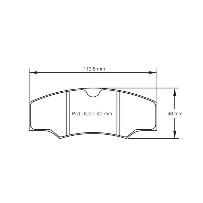 Placute Frana Pagid RSH3/RSH42 Raliu - Mitsubishi Lancer 10