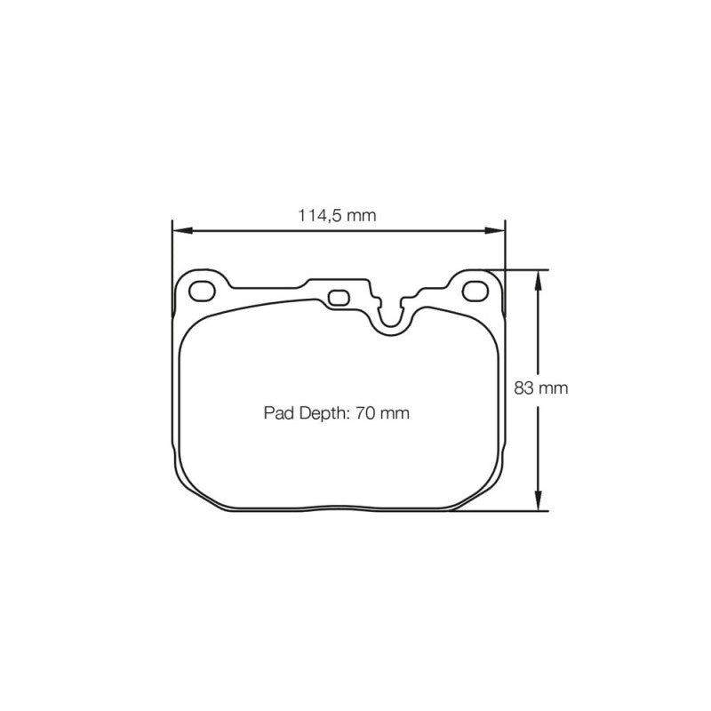 Placute Frana Pagid RSL1/RSL29 S4931 - Alpina B3, BMW M135i/M140i/M2