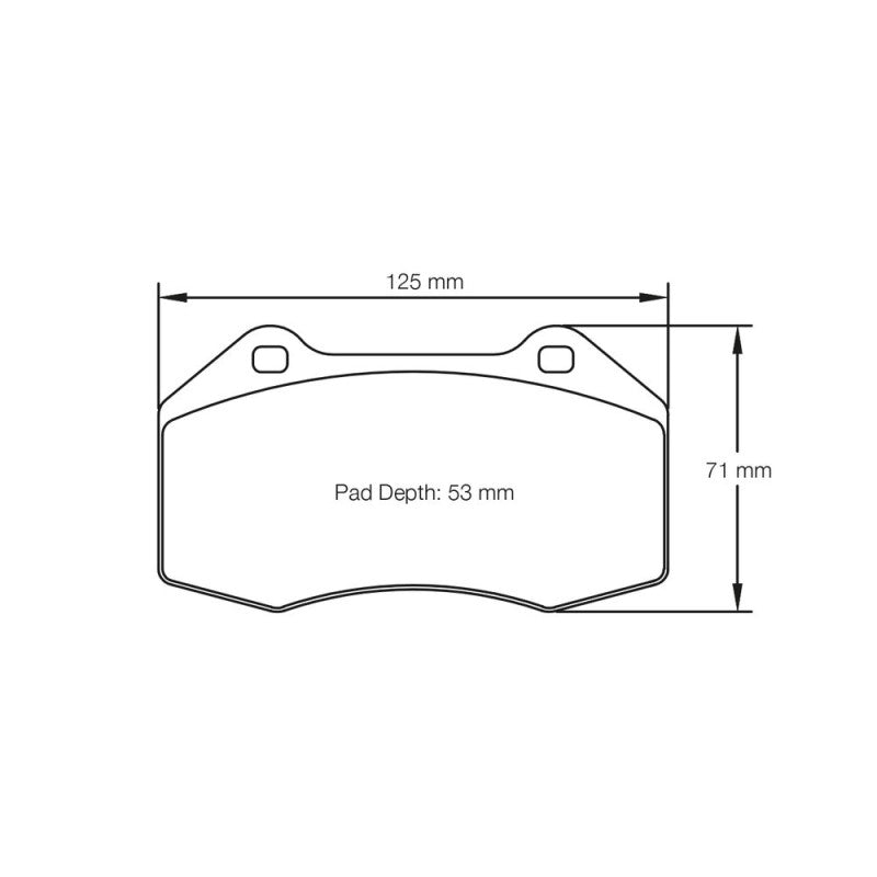 Placute Frana Pagid RSL1/RSL29 Endurance - Alfa Romeo 4C, Alpine A110, Chevrolet Cobalt s.a.