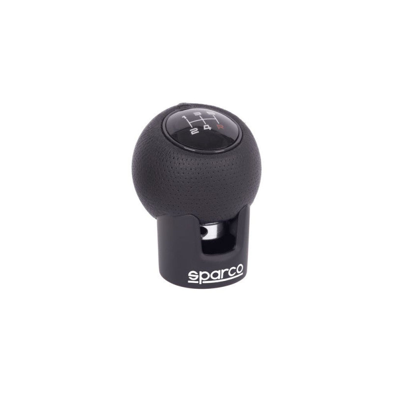 Nuca Schimbator Sparco Aluminiu si Piele Neagra