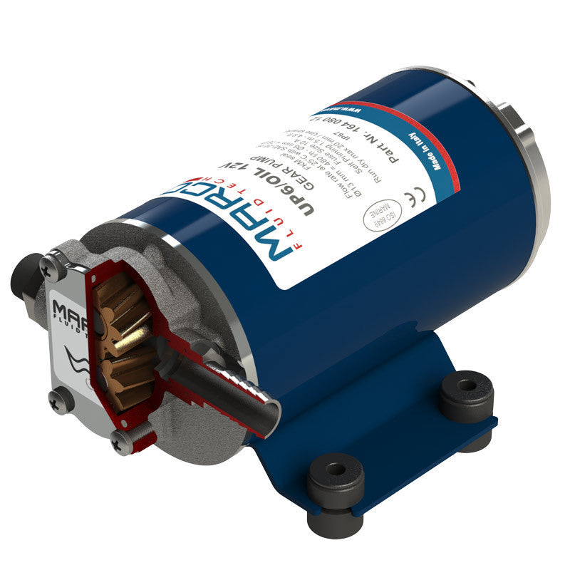 Marco UP6/9 OIL 12V Electric Oil Pump, 480 l/h - 3/8 BSP Ports