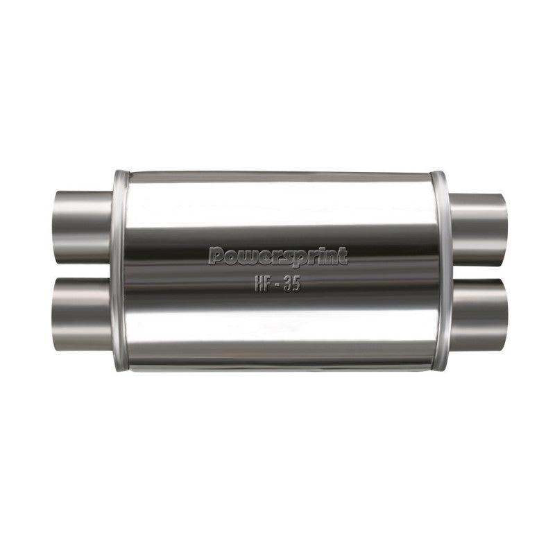 Toba Intermediara Ovala Inox Powersprint X-Series 63,5 mm