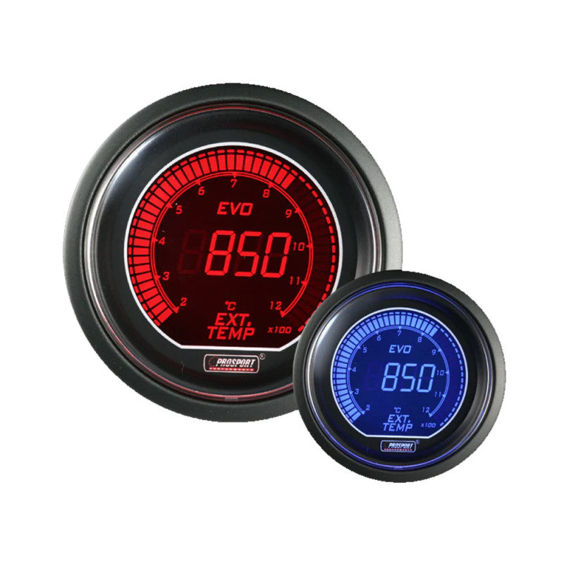 Ceas Temperatura Gaze Evacuare (EGT) Prosport 52mm