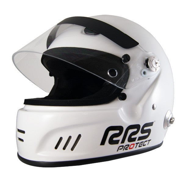 Casca FIA integrala RRS PROTECT CIRCUIT Alb
