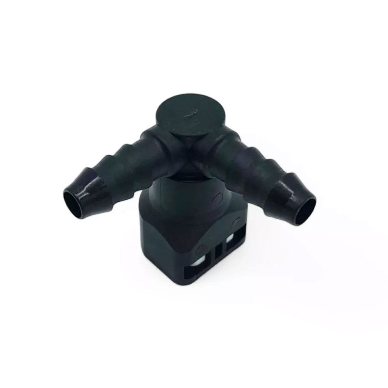 Fitting T OBP 90 Grade SAE J2044 8mm - Negru