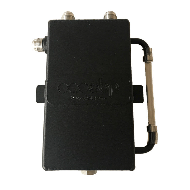 Oil Catch Tank OBP Dark Matter 1L Montaj Panou - Racord JIC
