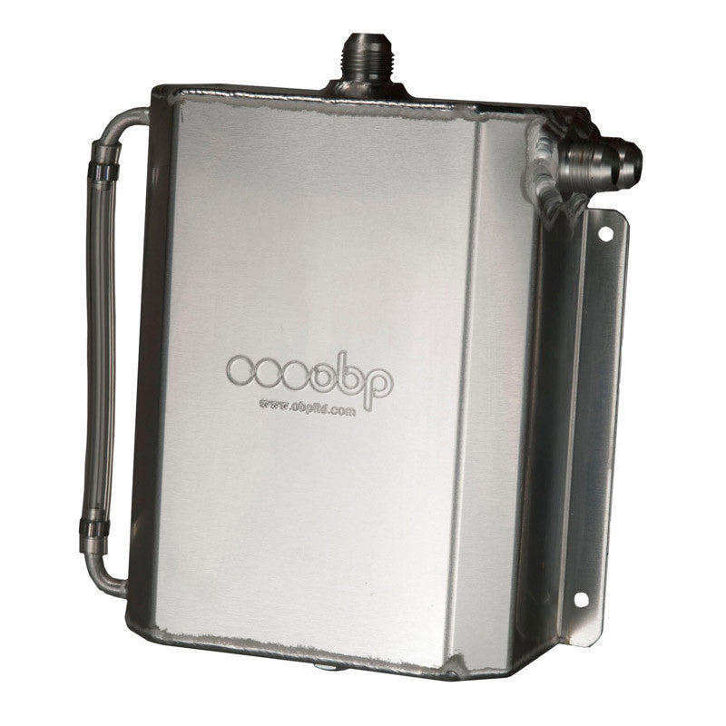 Oil Catch Tank OBP 3L Aluminiu 90x170x230mm - Racord JIC10