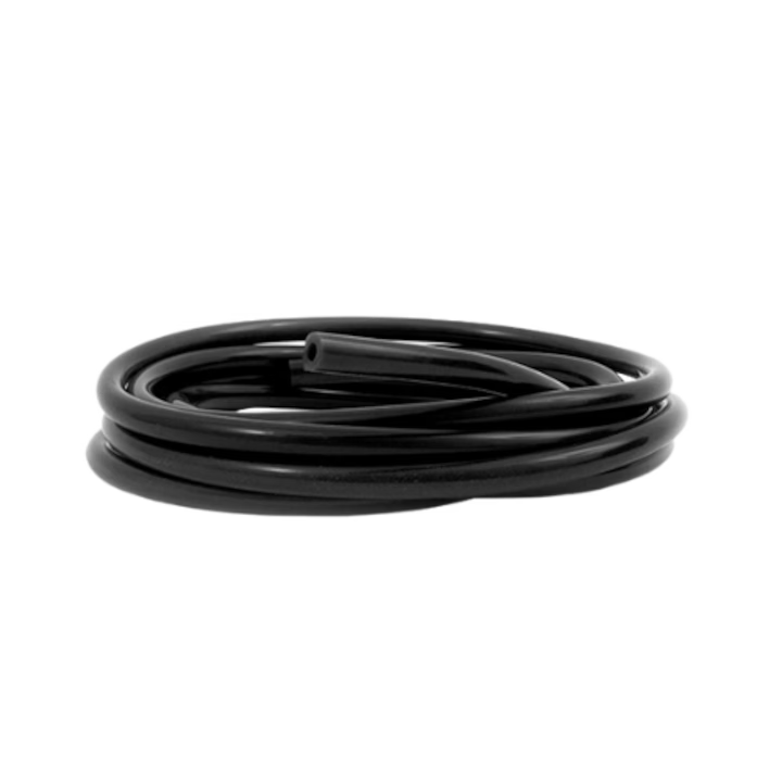 Furtun siliconic vacuum 3mm, negru