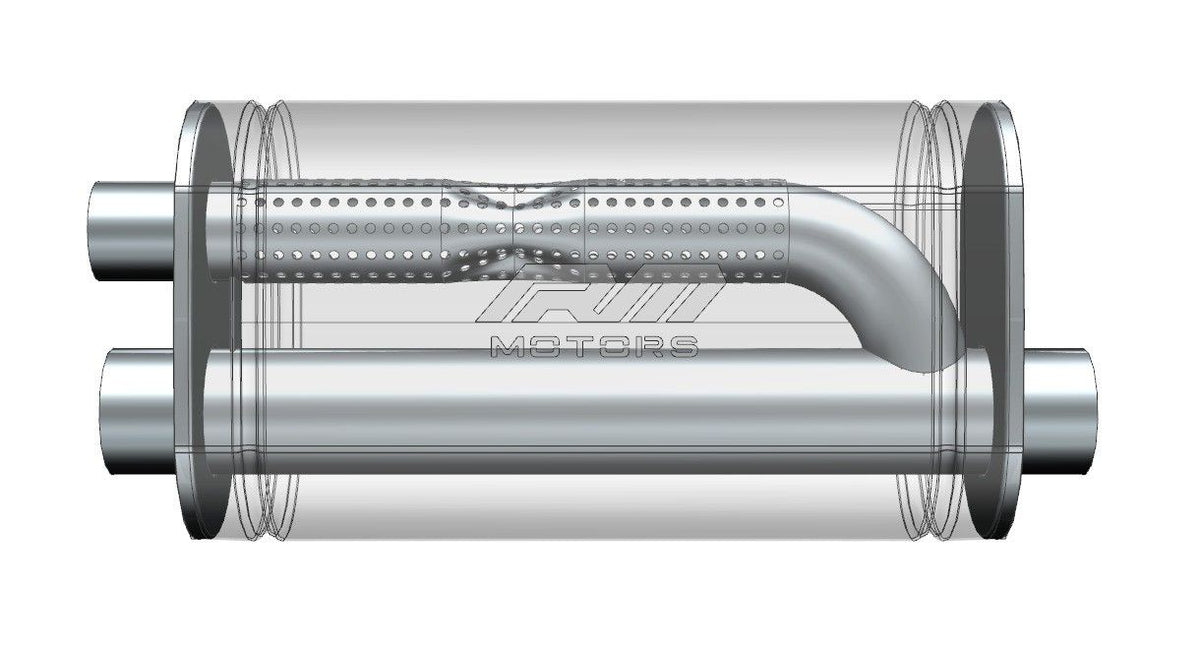Toba esapament universala eliptica EP012 cu ambutisare pentru clapeta