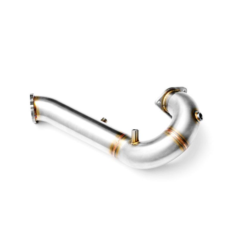 Downpipe RM-Motors AUDI A4, A5 B8 2.7, 3.0 TDI - 76 mm (varianta scurta) (flansa simetrica) (2007-2013)