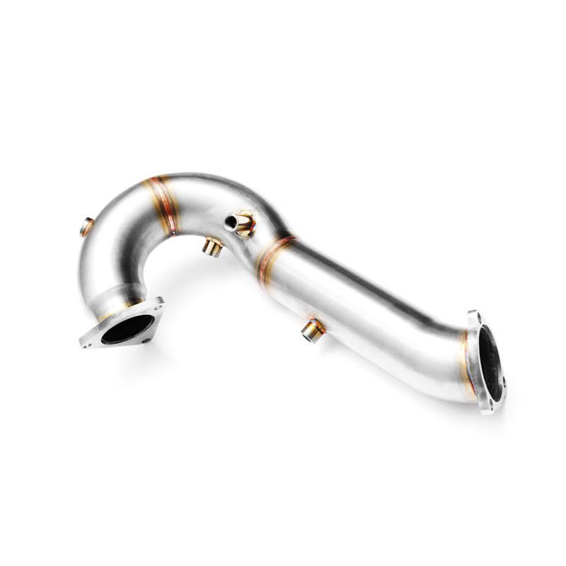 Downpipe RM-Motors AUDI A4, A5 B8 2.7, 3.0 TDI - 76 mm (varianta scurta) (flansa simetrica) (2007-2013)