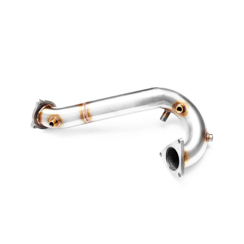 Downpipe RM-Motors AUDI A4, A5 B8 2.7, 3.0 TDI - 63,5 mm (varianta scurta) (flansa simetrica) (2012-2016)