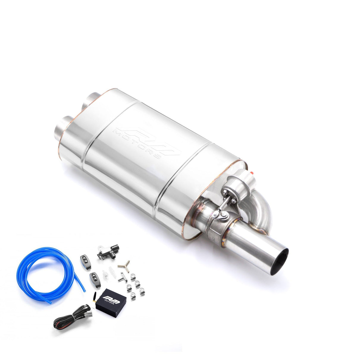 Set tobe esapament sport cu clapeta vacuum EV03