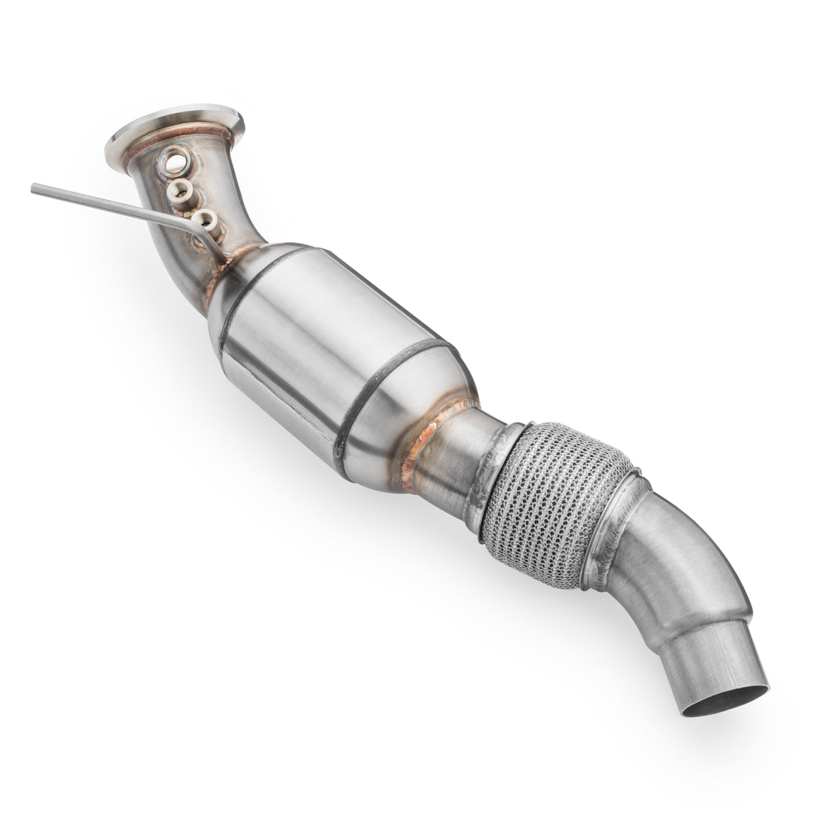Downpipe RM-Motors BMW E90, E91, E92, E93 325d, 330d, 330xd M57N2 + Toba esapament
