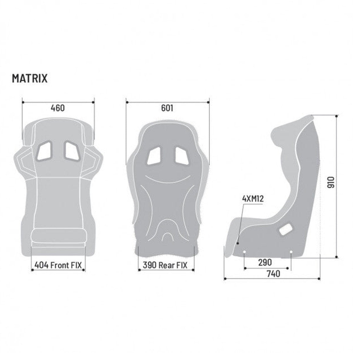 Scaun scoica Sparco Matrix, omologare FIA 8855-2021