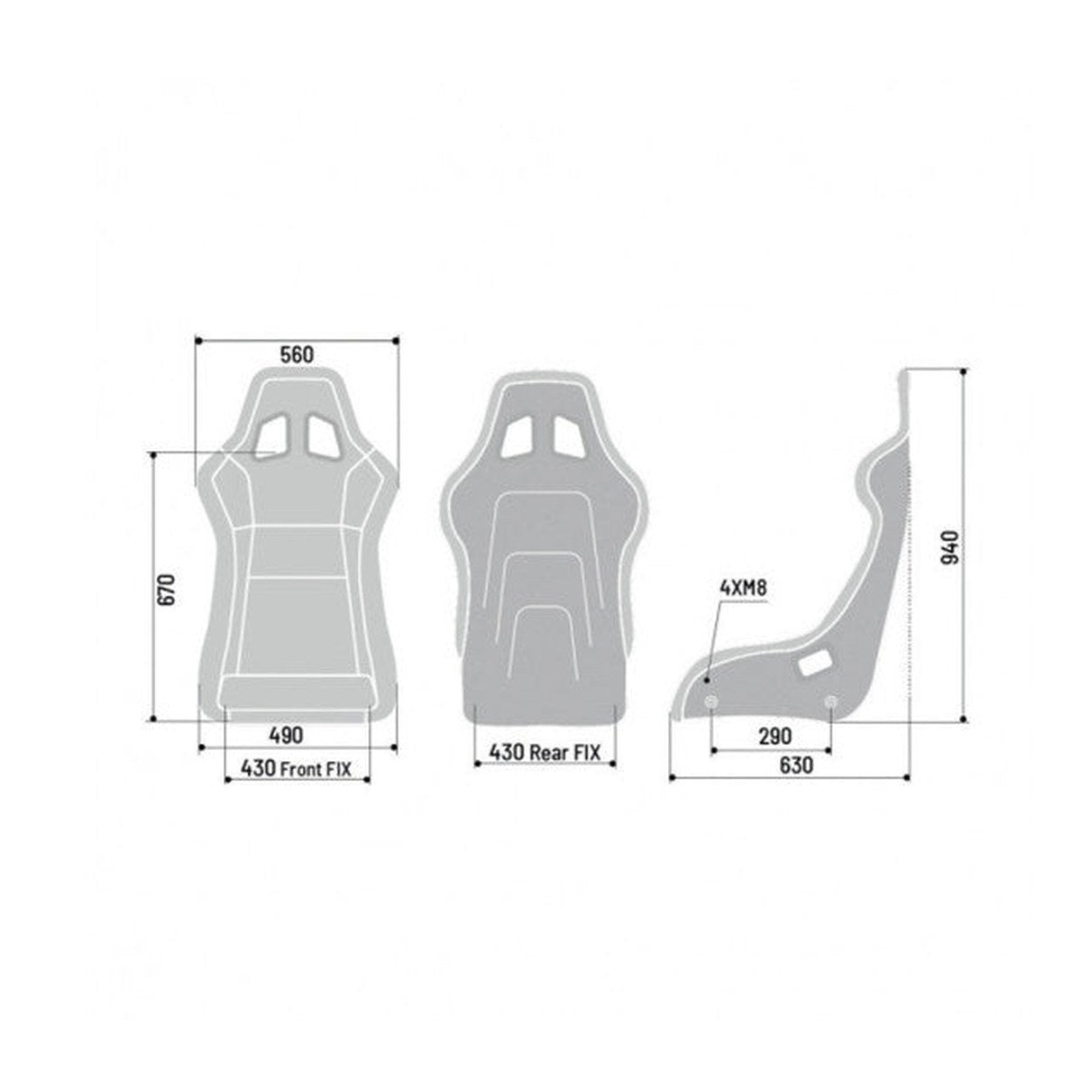 Scaun FIA Sparco QRT-R
