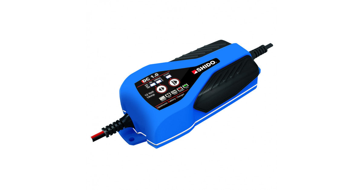 Incarcator Shido – Optimizat pentru Baterii Litiu (LiFePO4) si Plumb-Acid 12v 1.0Ah