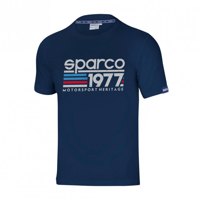 Tricou Sparco 1977 - Navy Blue