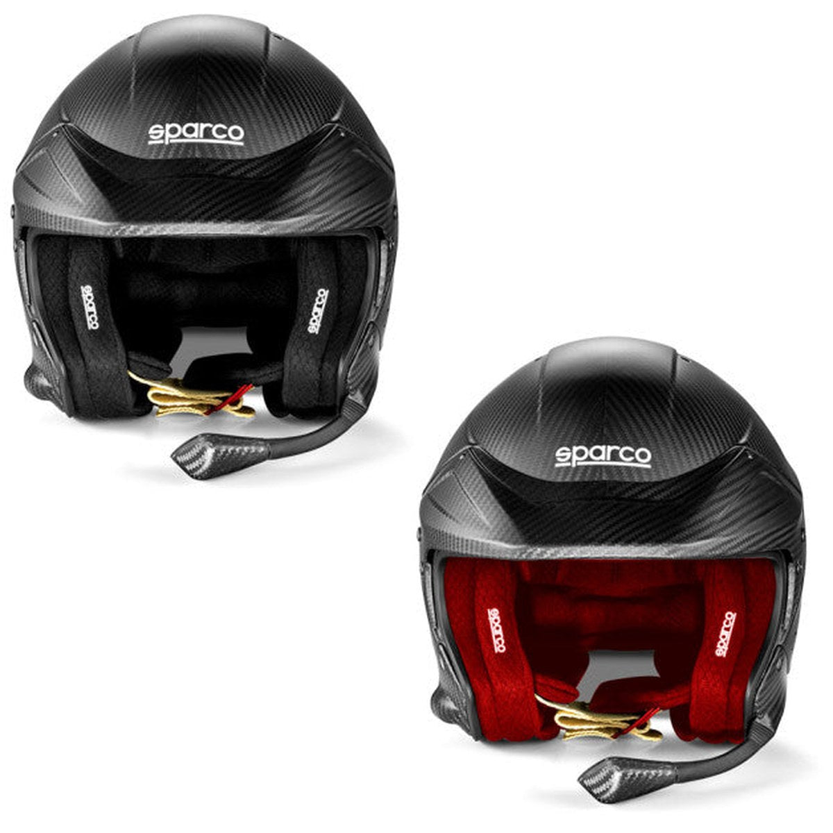 CASCA SPARCO FLUX RJ-I CARBON HANS FIA8859-2024